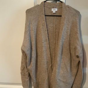 Tan cardigan